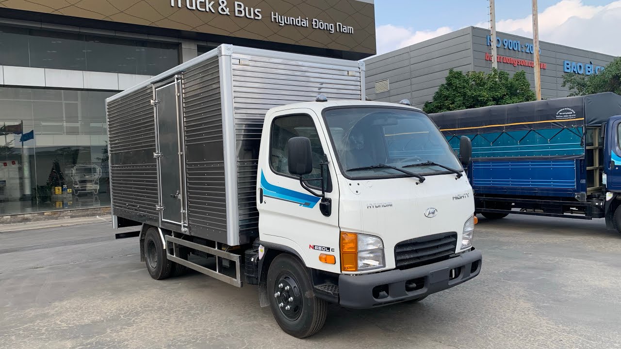 Hyundai Mighty N650Le - Thùng Kín Inox - Tải 3,5 Tấn Chạy Cực Ngon_ Mẫu Mới Nhất |[Tư Vấn & Báo giá]