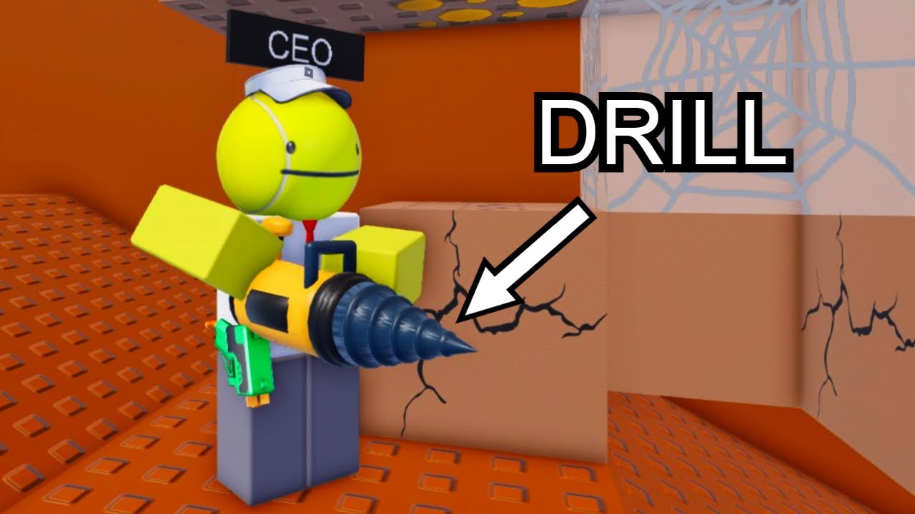 I added a drill in Spider Mines... | ROBLOX