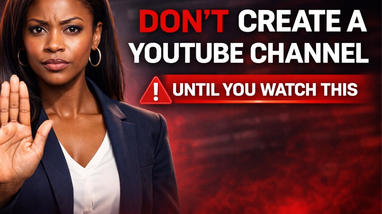 Don't create a YouTube channel until you do this (full optimization guide)