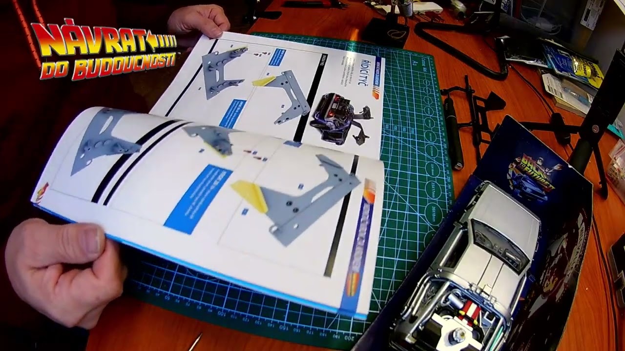 Jak postavit DeLorean DMC-12: Kompletace řízení a nápravy | Díly 7+8