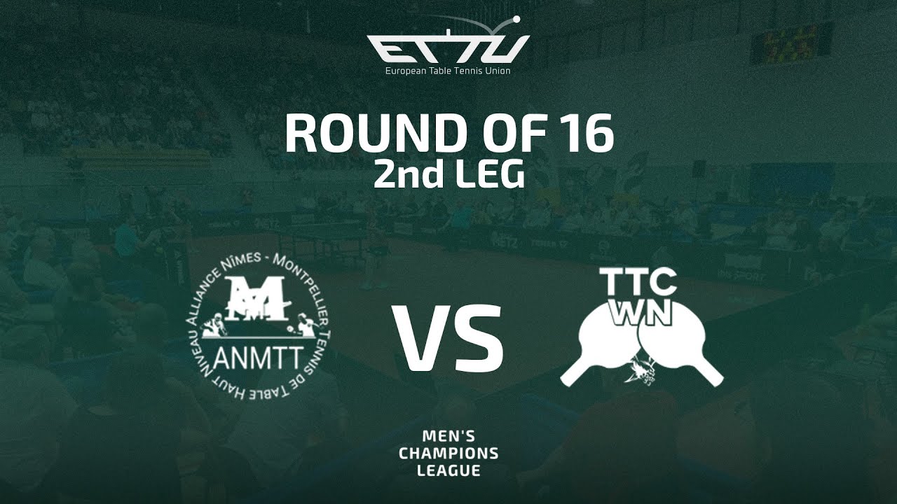 Alliance N&icirc;mes/Montpellier v SolexConsult TTC Wiener Neustadt | Men's Champions League | Round of 16