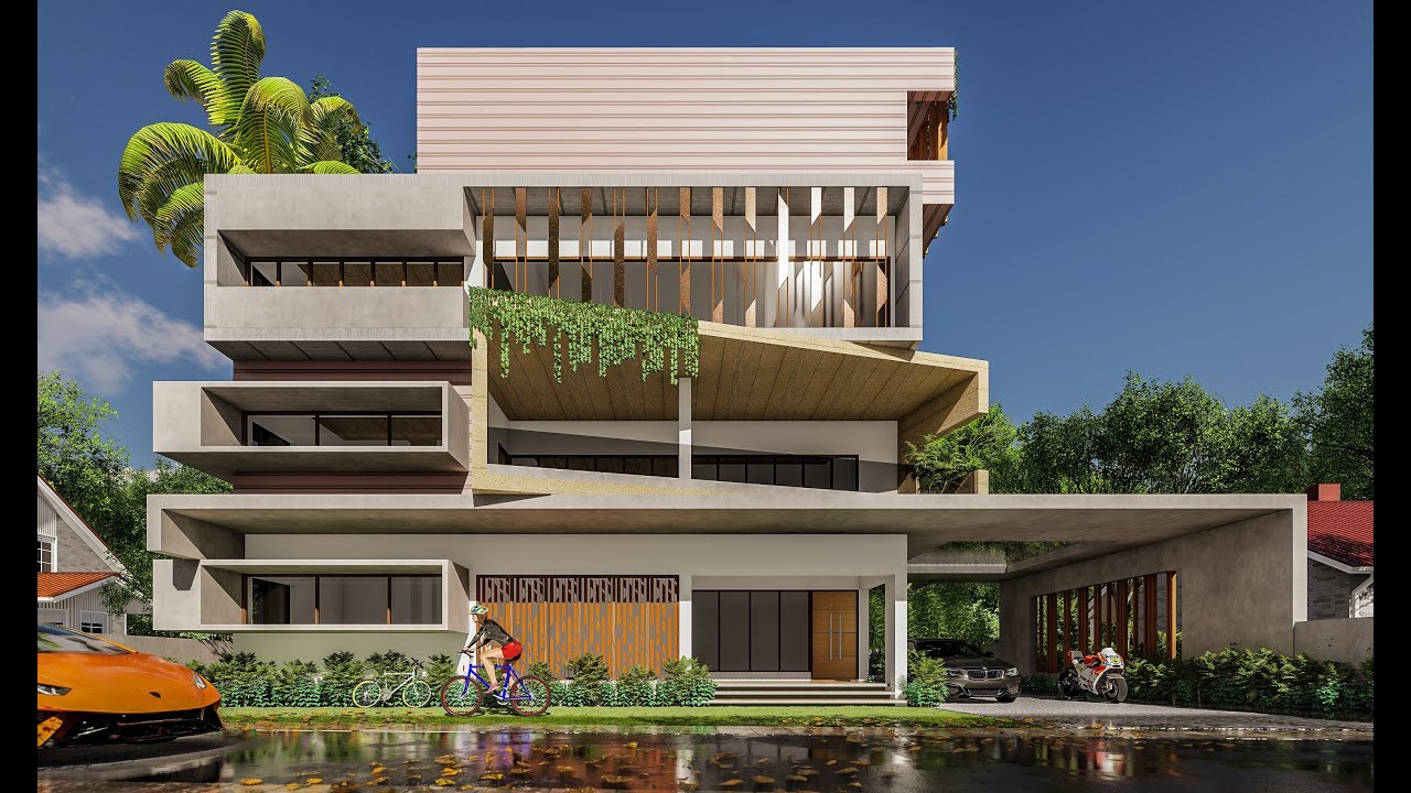 Baitun Ni'mah ! A modern Contemporary residence at Kumily, Thekkady