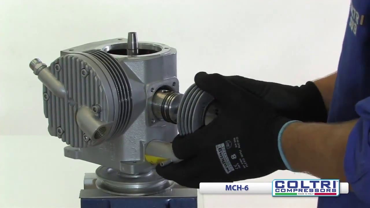How To Disassemble The Crankshaft In A Coltri MCH6 Compressor By Nuvair
