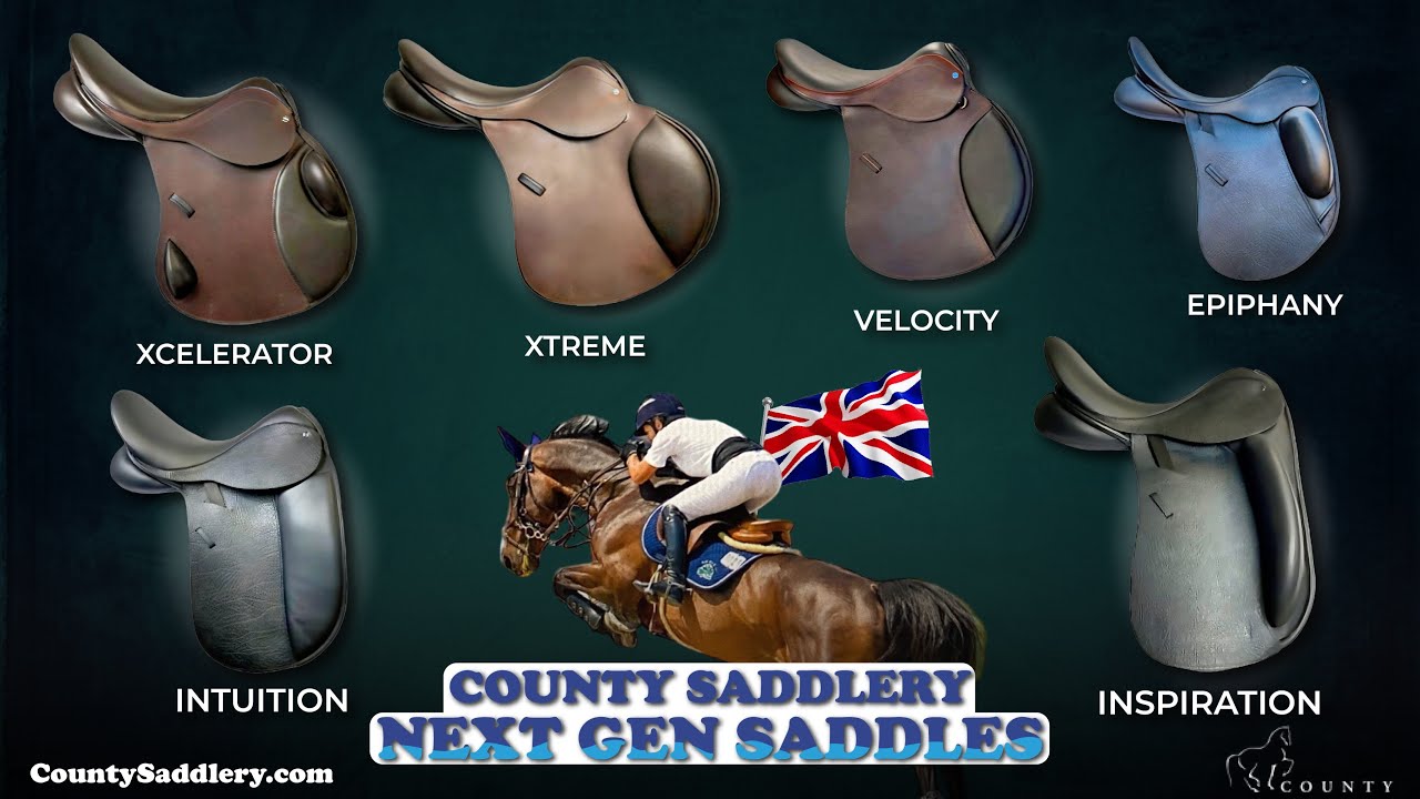 Custom County Next Gen Saddles With Colors!