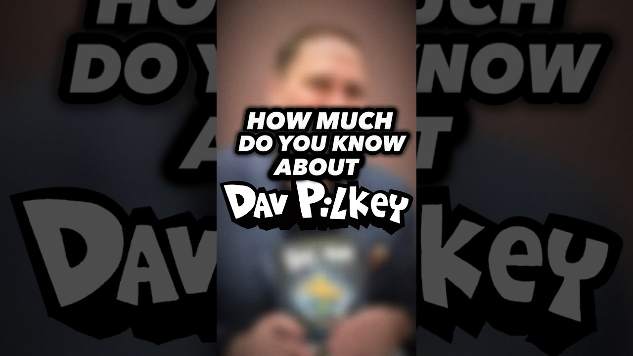 How Much Do You Know About DAV PILKEY? (Dav Pilkey Quiz) #shorts
