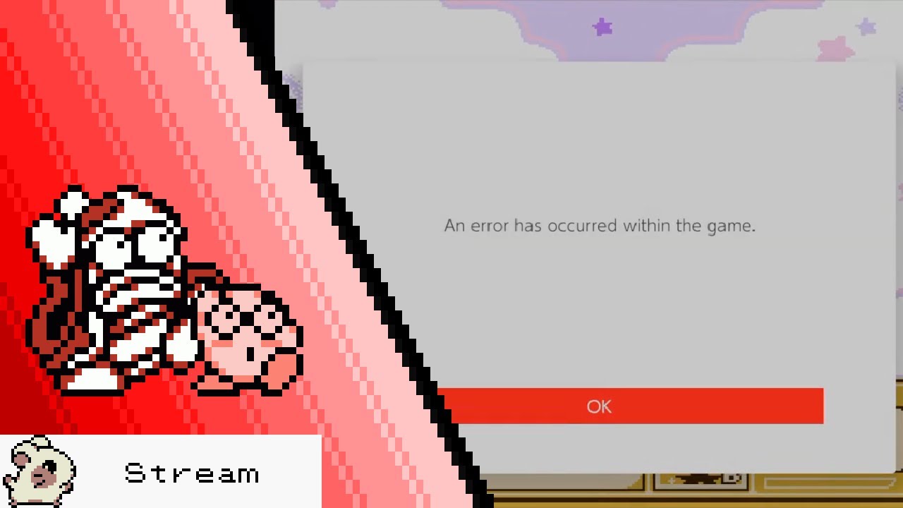 Playing Kirby's adventure