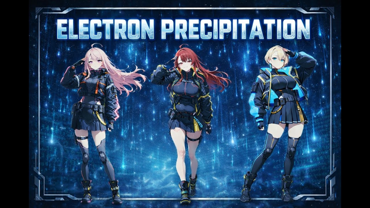 最新AIフル活用！短編アニメOP　Electron Precipitation　【アニメMV】
