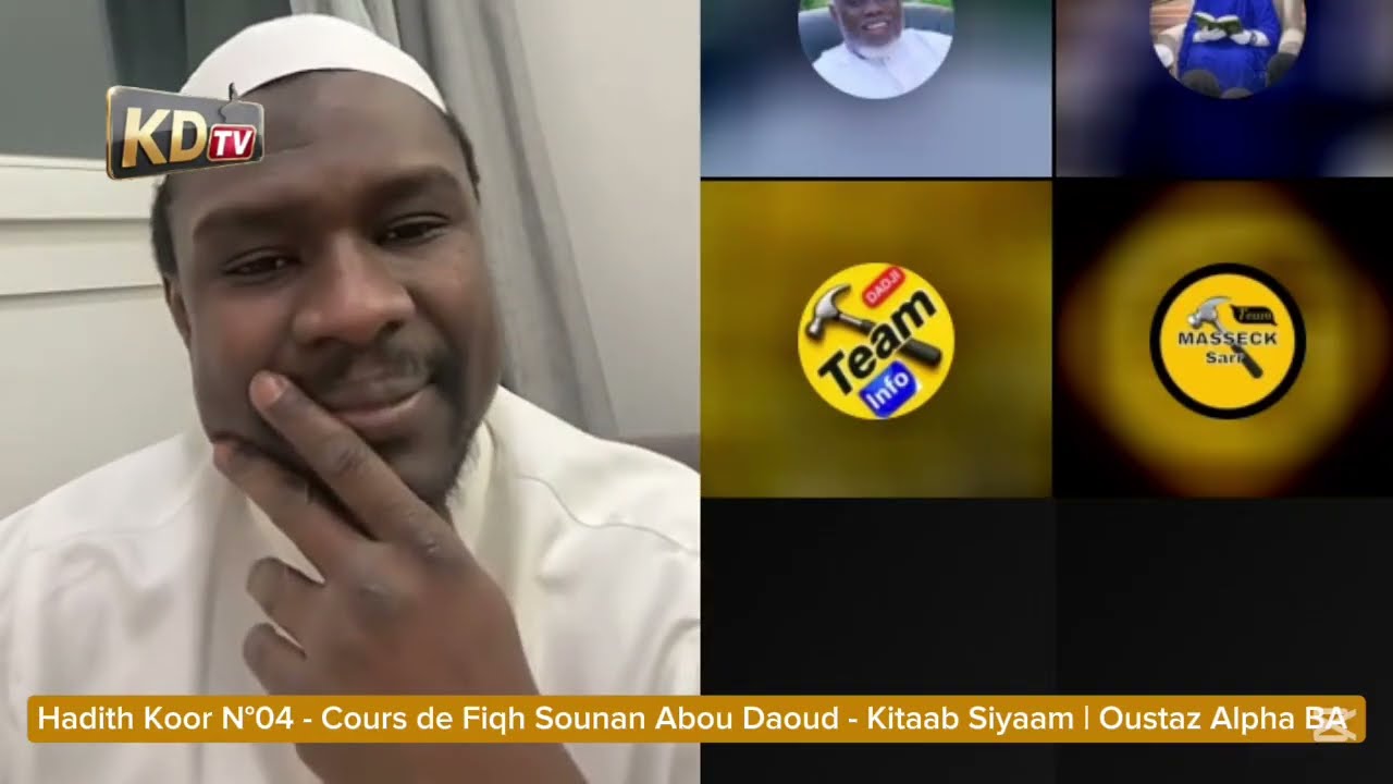Ramadan Hadith Koor N°04 - Ngeunélou Diouk Xeudd - Kitaab Siyaam Sounan Abi Dawud | Oustaz Alpha BA 