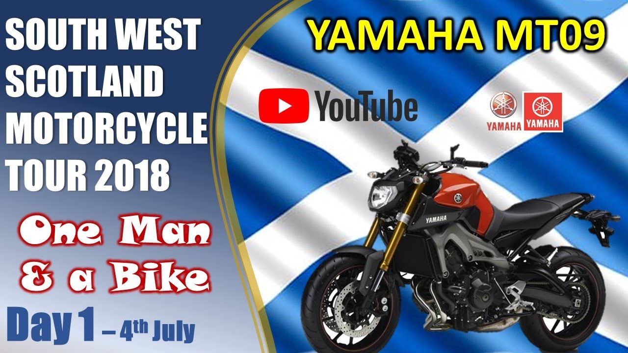 South West Scotland Motorcycle Tour - Day 1 - 4th July 2018