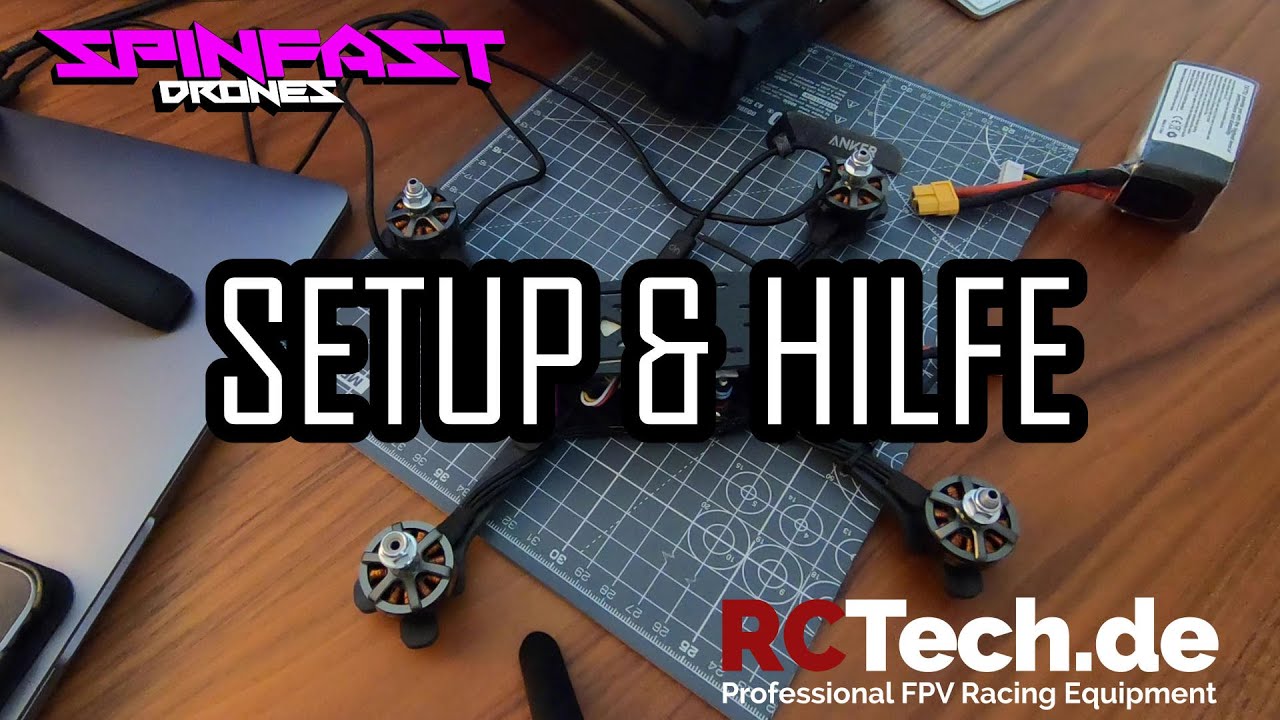 FPV Drohen Betaflight Setup und Hilfe wenn Motoren sich nicht drehen