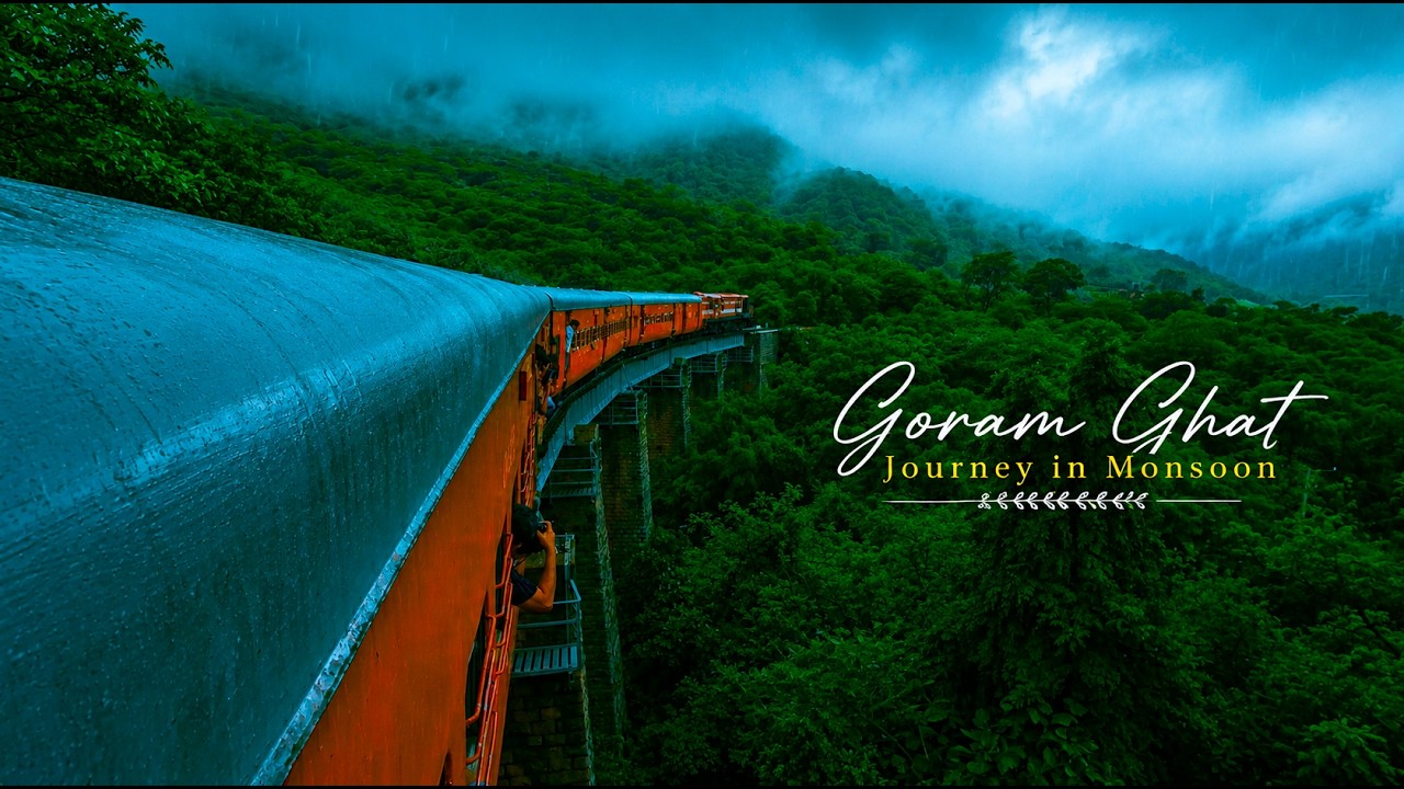 Goram Ghat Rajasthan Train | India's Most Beautiful Monsoon Train Journey | Kashmir of Rajasthan