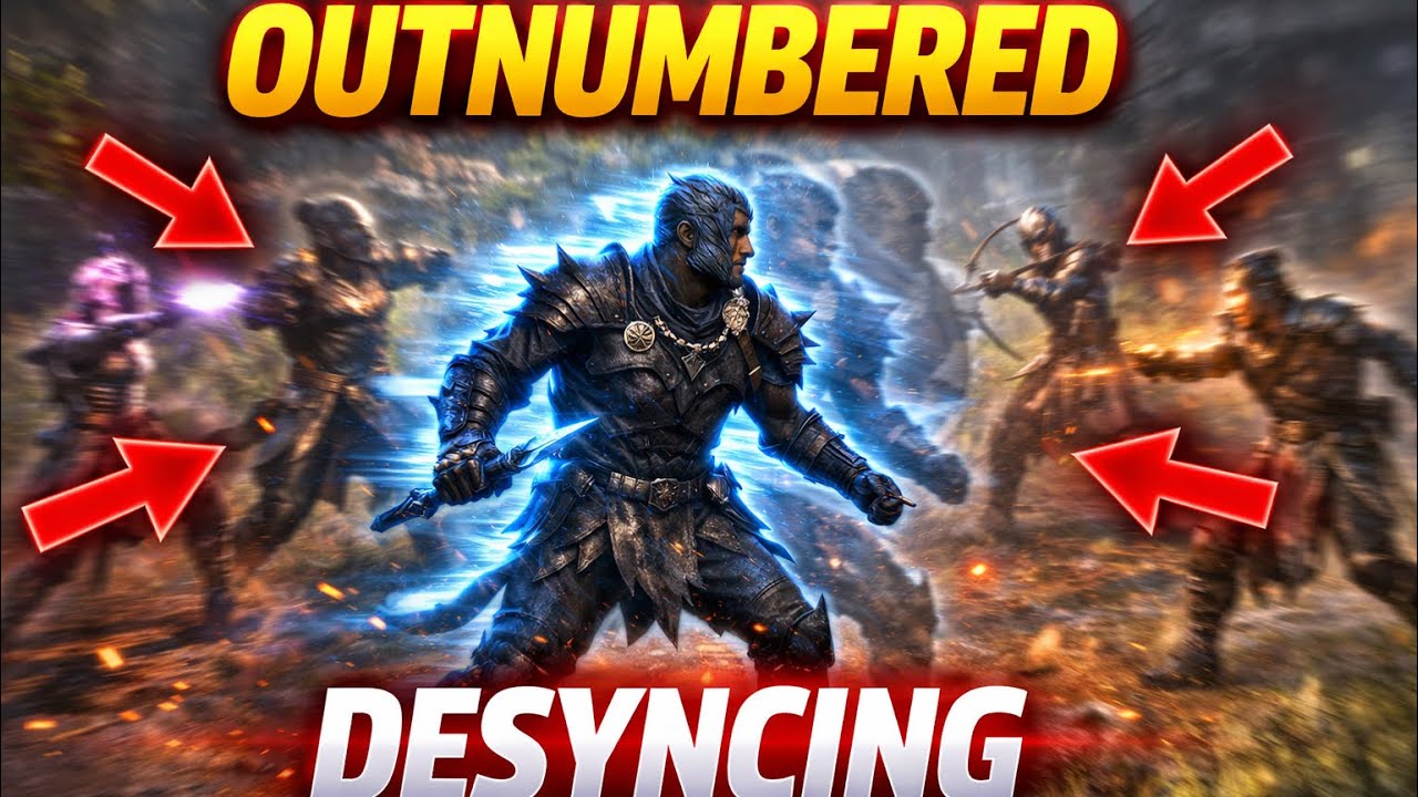 Desyncing the Server | ESO PvP PC NA (Outnumbered)