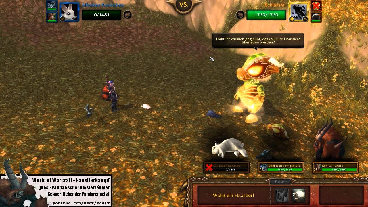 World of Warcraft - Haustierkampf - Bebender Pandarengeist