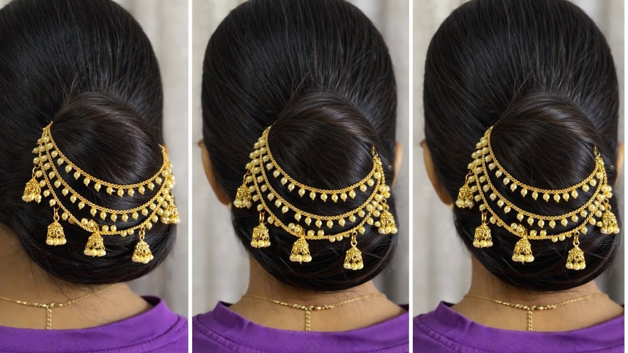 Nice ! Beautiful Low Bun Hairstyle | wedding Hairstyle for women’s 
