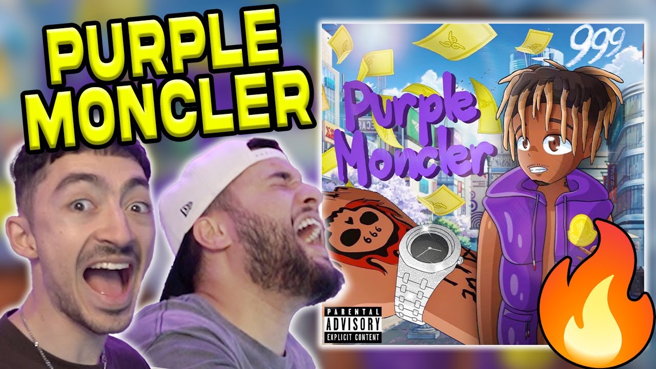 MY FIRST TIME LISTENING TO PURPLE MONCLER 🔥🔥 - PURPLE MONCLER - JUICE WRLD REACTION!!!