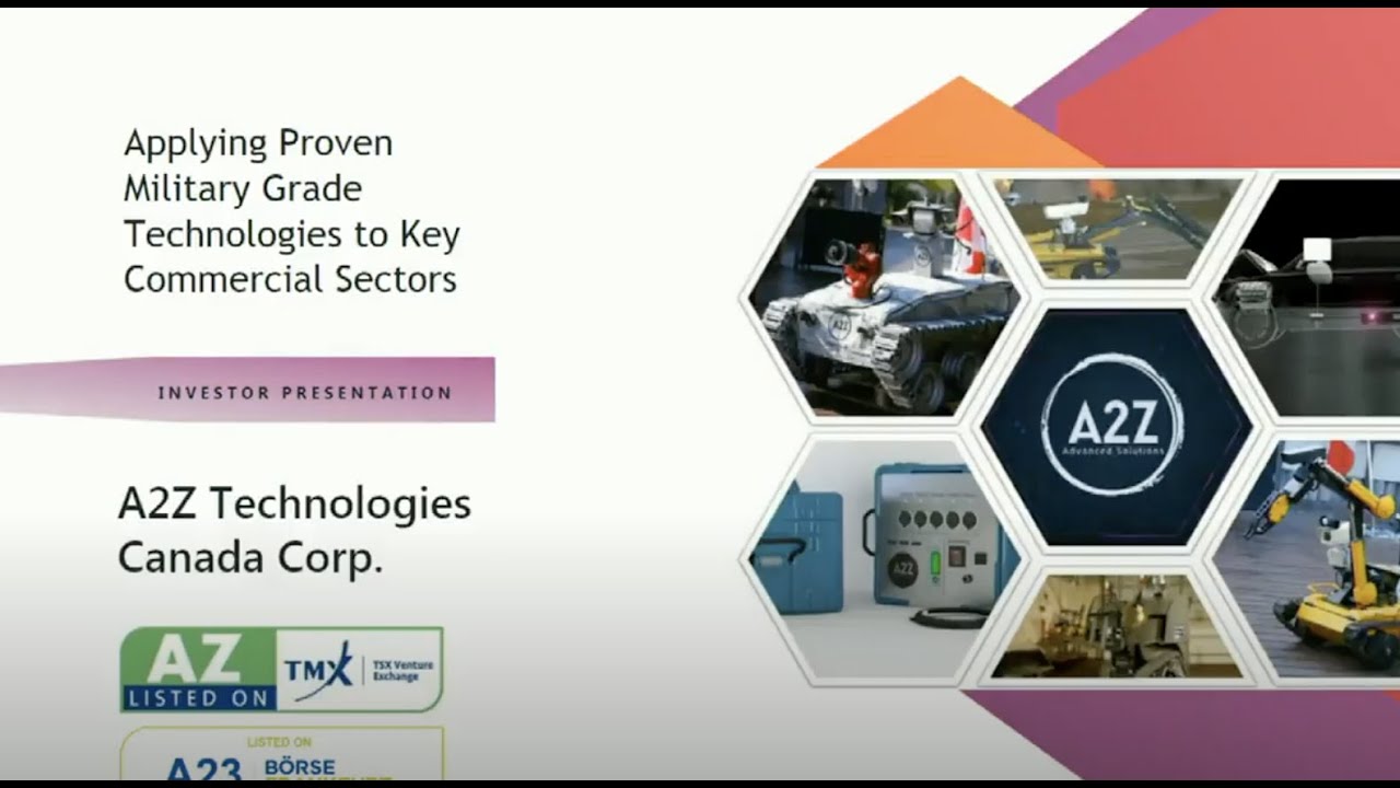 A2Z Technologies Canada Corp. (TSX-V: AZ) Webcast | SNN Network