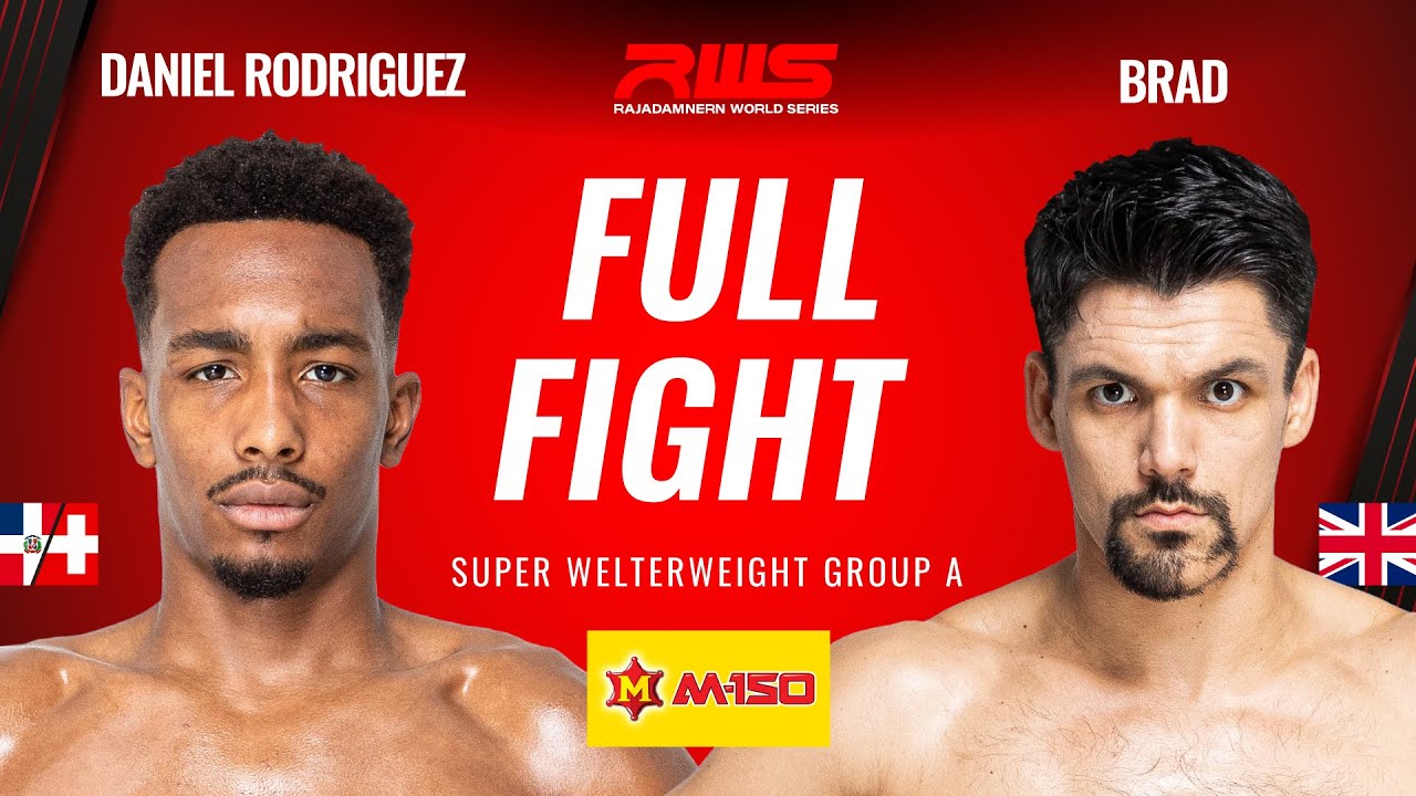 ไฟต์เต็ม Full Fight l แดเนียล โรดริเกวซ vs แบรด เรโวลูชั่น l Daniel Rodriguez vs Brad Revolution RWS