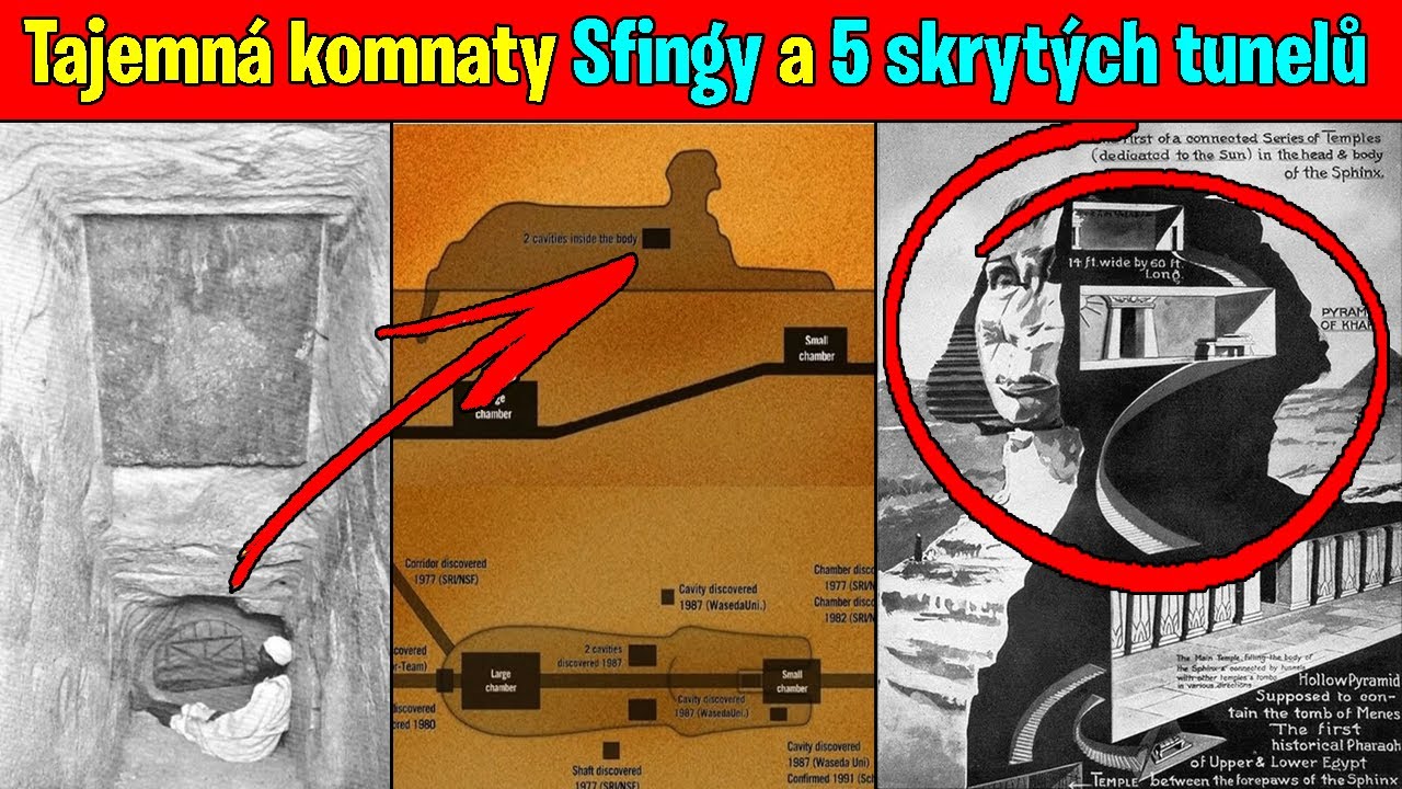 Tajemn&aacute; komnaty Sfingy a pět skryt&yacute;ch tunelů &ndash; nov&eacute; odhalen&iacute;