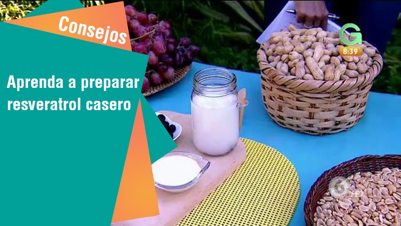 &iexcl;Aprenda a preparar resveratrol casero con mora, uva roja y mani! | Consejos