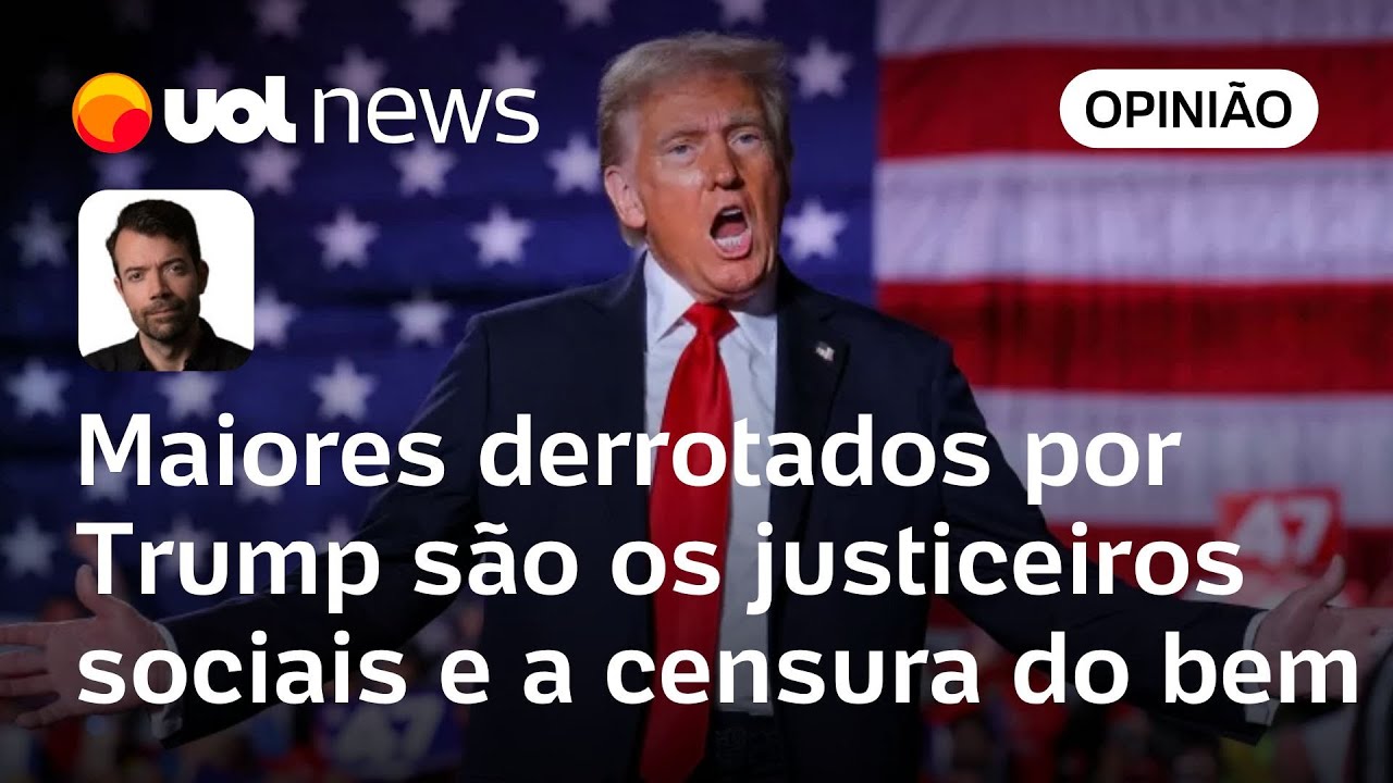 Trump vence: Maiores derrotados são os justiceiros sociais e a censura do bem, diz Raul Juste Lores
