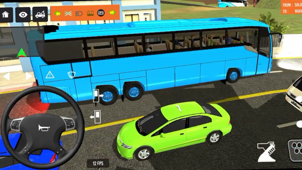 🔥Bus simulator indonesia l🇮🇳 new bus simulator indonesia ll euro coace Part-40
