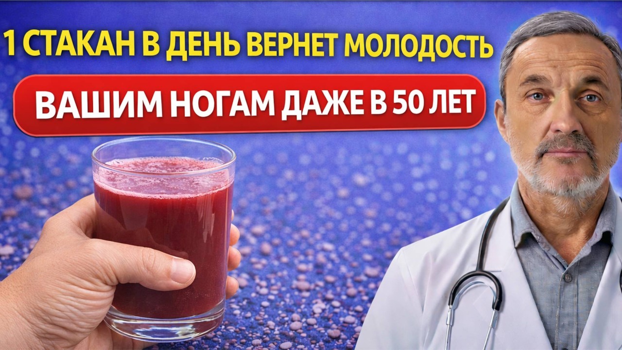Что пить после 60, чтобы ноги «бегали»? Забытый секрет советских врачей