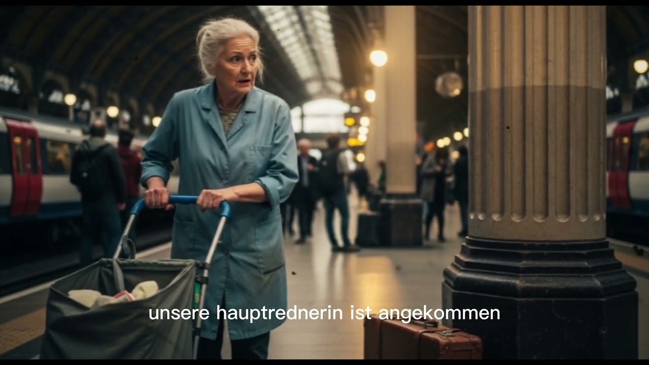 Die Alte Frau Mit Dem Lächeln War Die Inspektorin