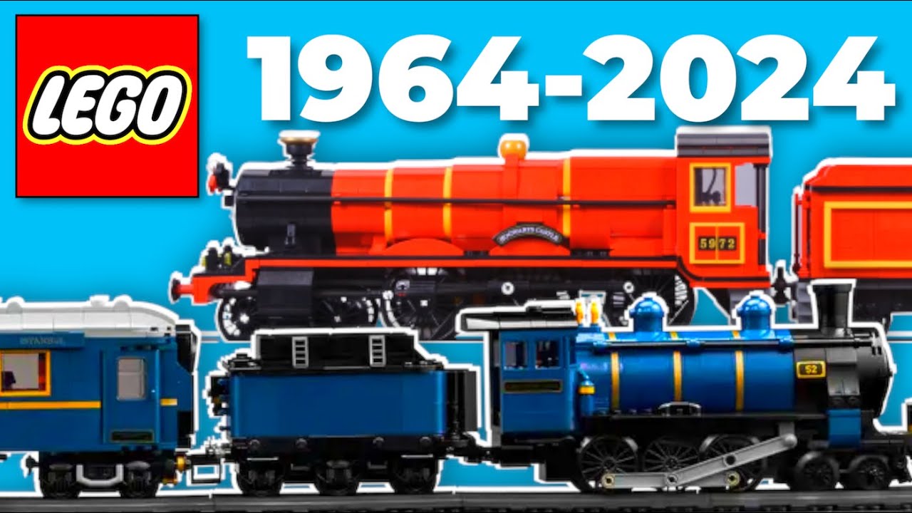 КАЖДЫЙ ПОЕЗД LEGO 1964-2024