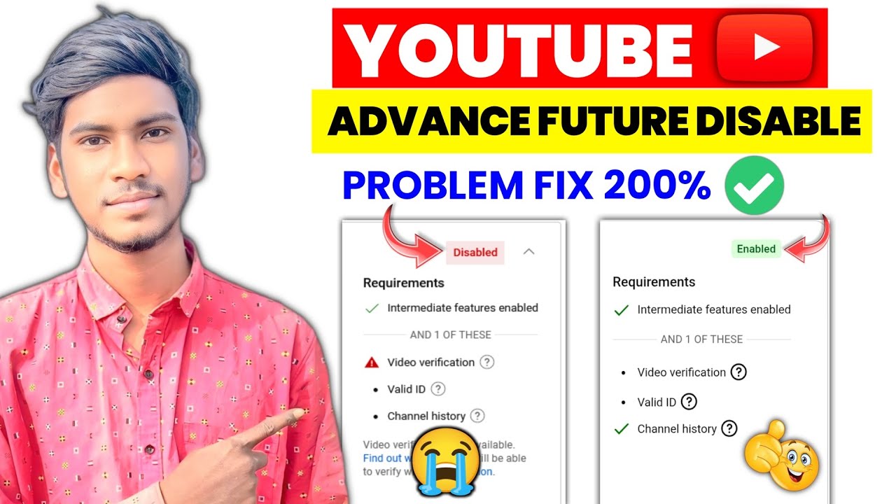 Youtube Advanced Features Disabled 😭 ? youtube feature eligibility advanced features disabled !