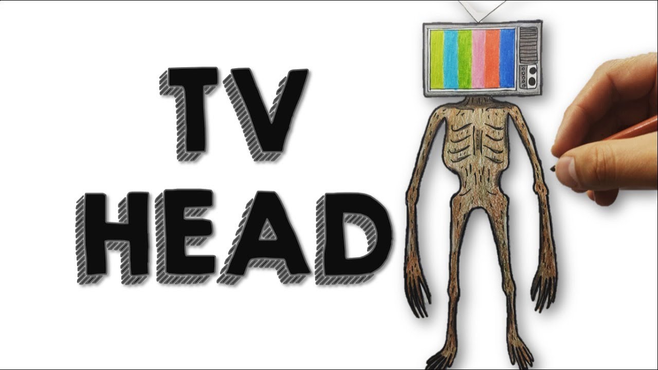 Cómo DIBUJAR a📺TV HEAD😱de TREVOR HENDERSON/How ti DRAW TV HEAD from TREVOR HENDERSON