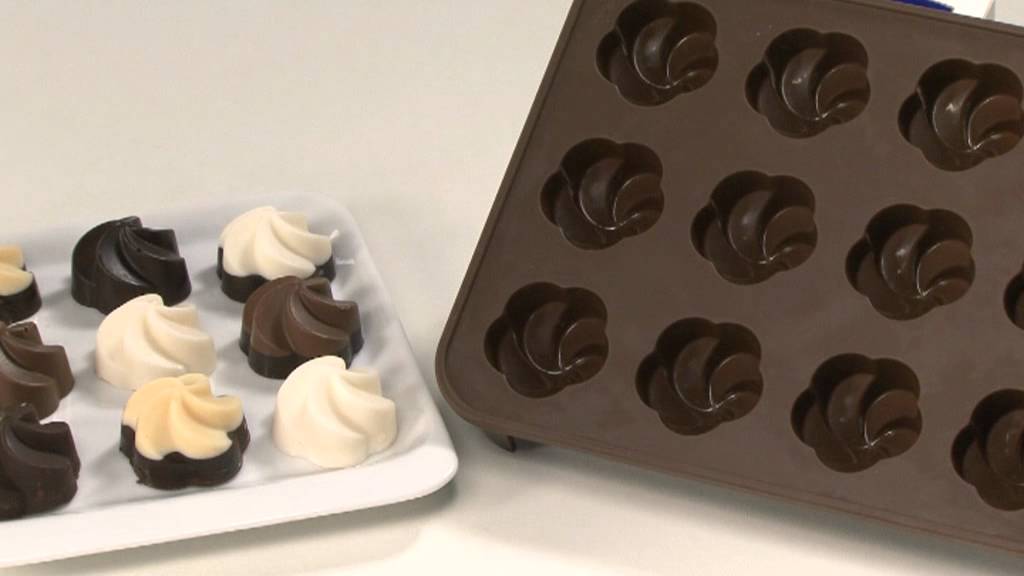 Video de uso: Moldes de chocolate Delícia Silicone