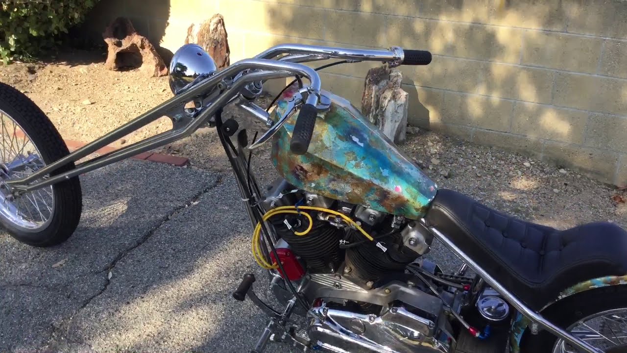 How to Preserve a John Harman Show Winning Chopper Part 6 First Ride in 48 Years