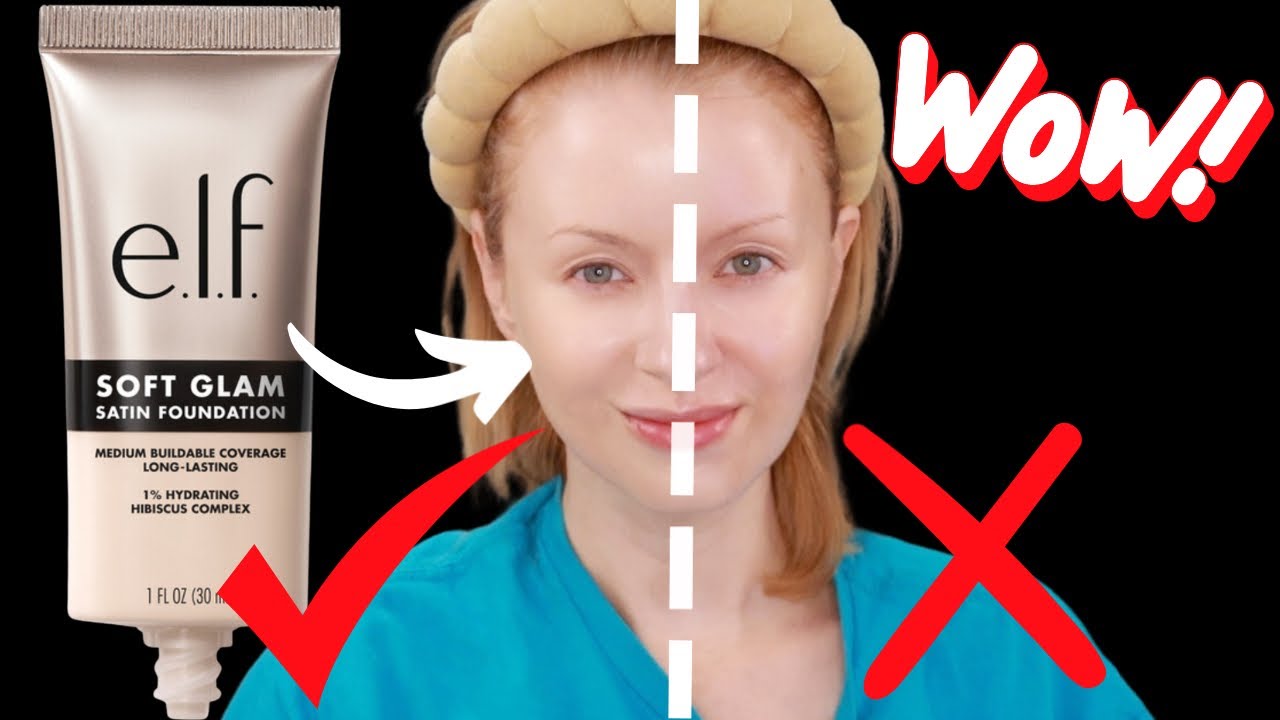 ТЕСТИРОВАНИЕ НОВОЙ ТОНАЛЬНОЙ КОЖИ ELF SOFT GLAM SATIN FOUNDATION | СТОЙКОСТЬ 2 ДНЯ | Steff's Beau...