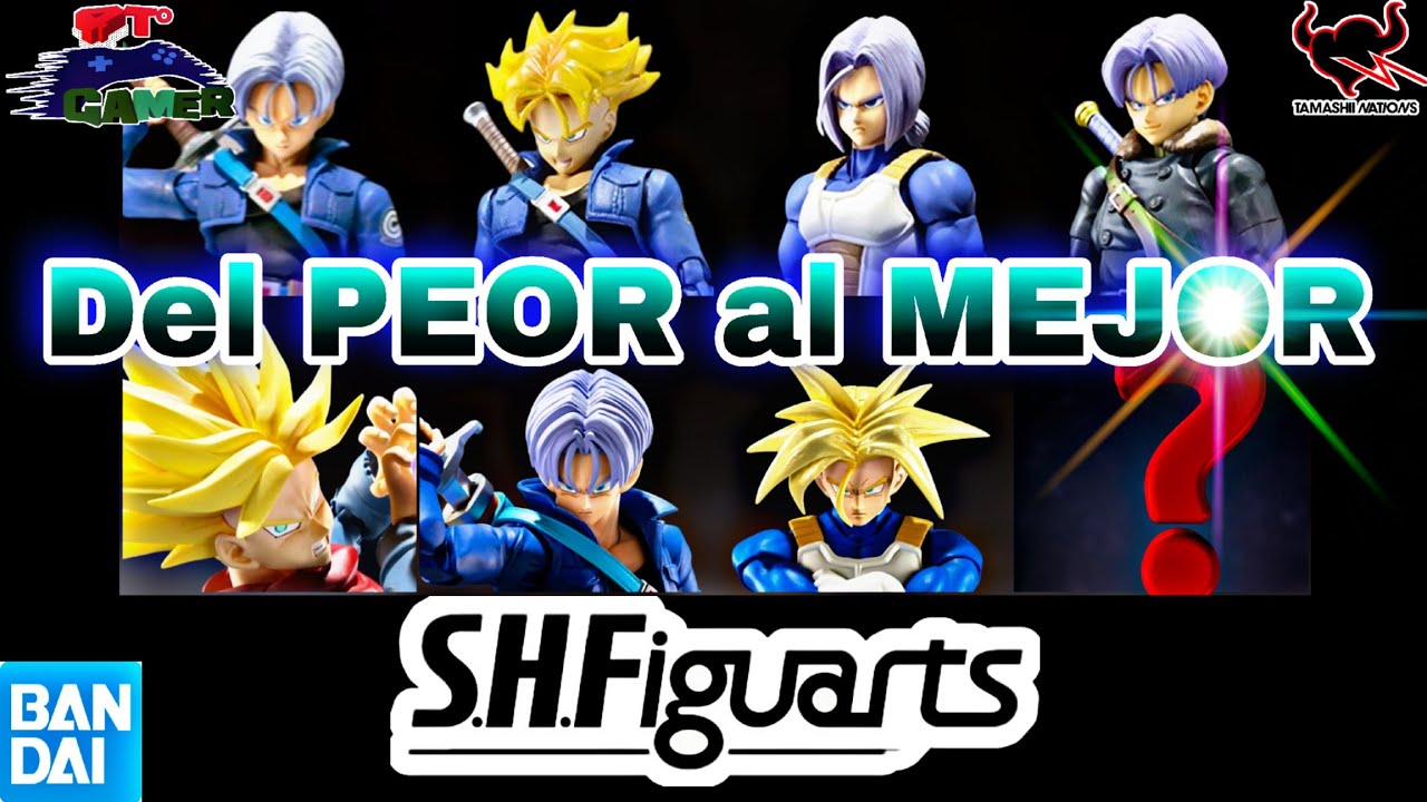 SH Figuarts Dragon Ball | ¿Cuál es la MEJOR figura de TRUNKS? 🤔 | Bandai Spirits Tamashii Nations