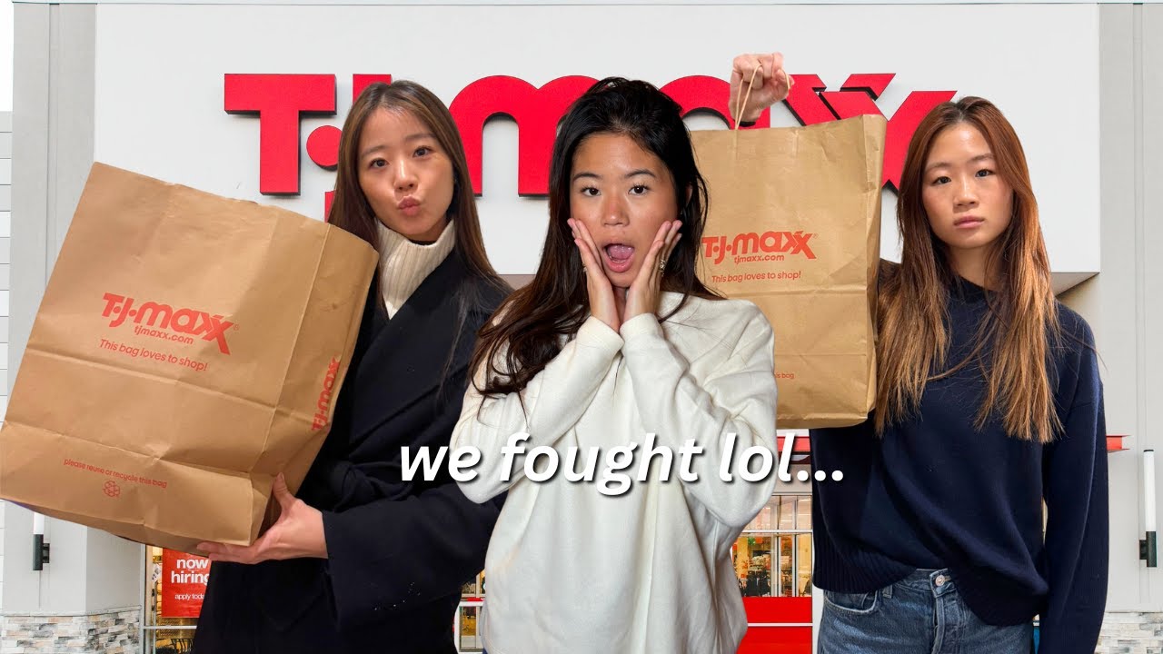 WE DID THE TJMAXX GIFTING CHALLENGE *tiktok trend*