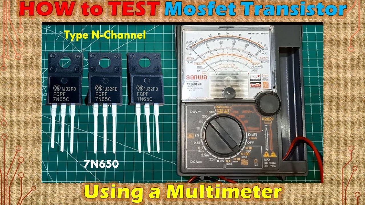 Cara Ukur Mosfet 7N65 Bagus atau Rusak