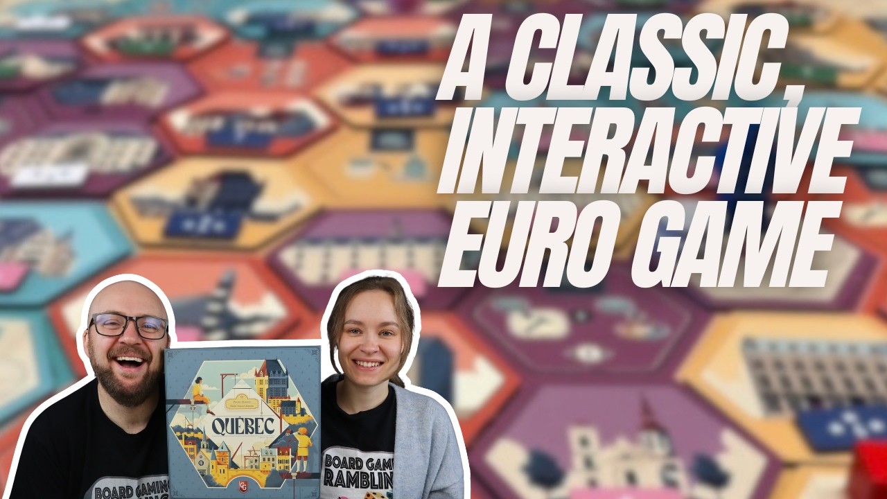 They don't make Euro games like this anymore! - Quebec Board Game Review