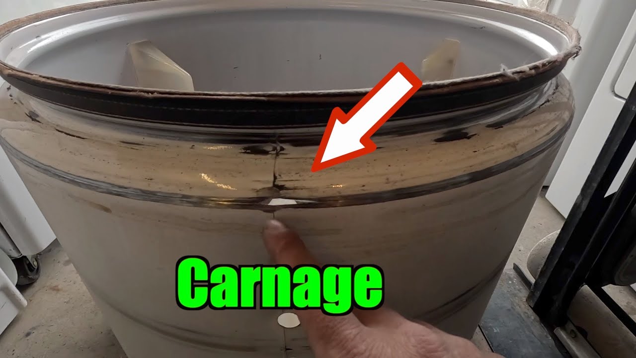 Whirlpool Full Of Lint Teardown Clean Out