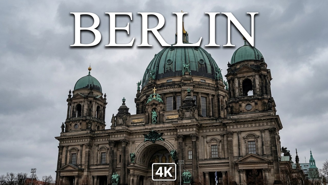 Berlin Historic Walk | Museum Island to Alexanderplatz 4K
