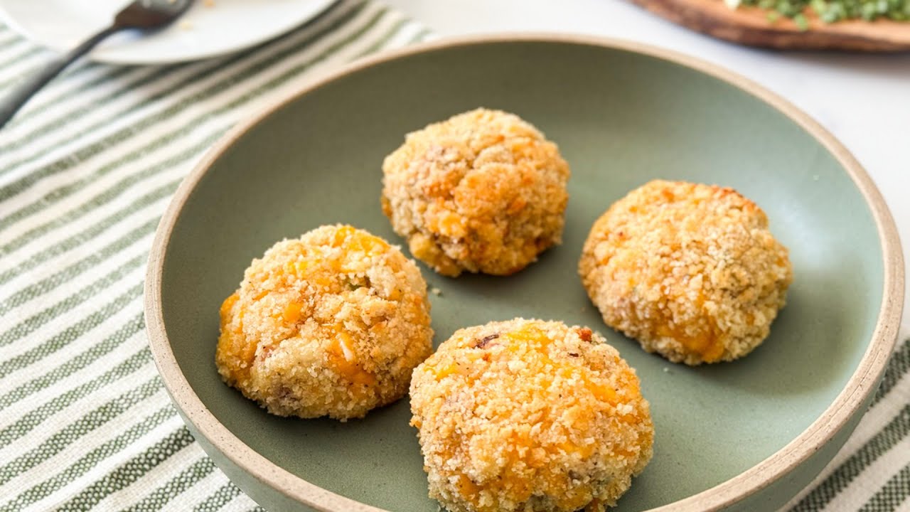 Air Fryer Mashed Potato Balls Recipe