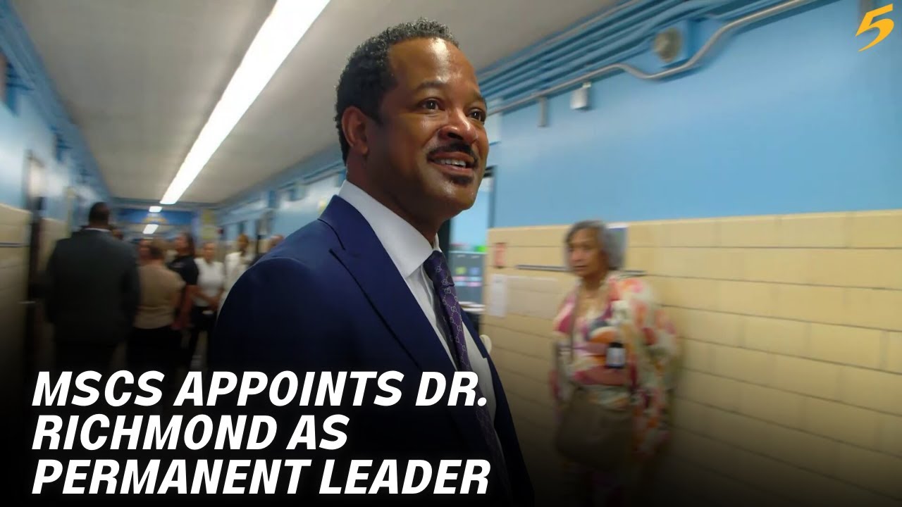 MSCS appoints Dr. Richmond as permanent leader