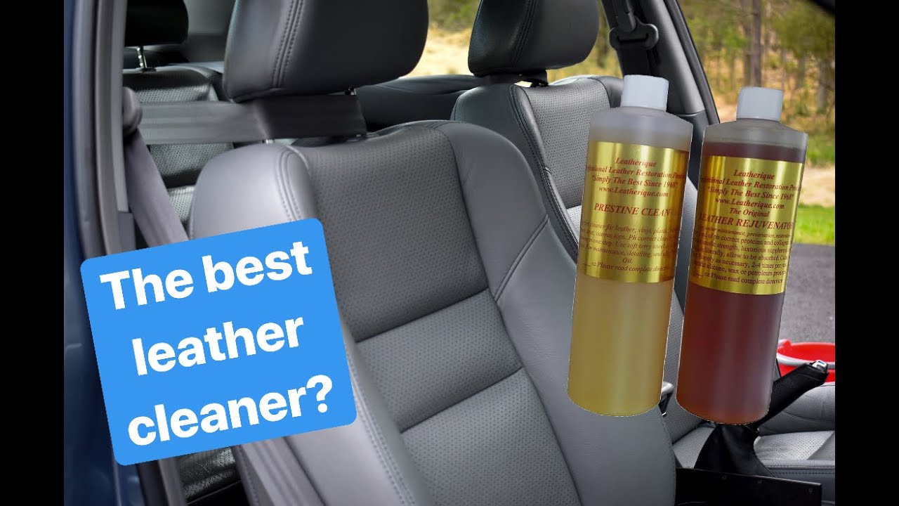 The Best Leather Cleaner? Leatherique Rejuvenator Oil and Pristine Clean