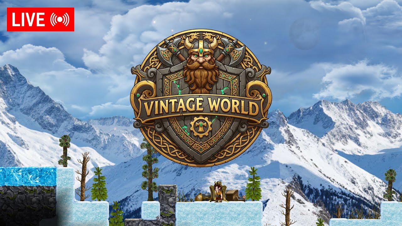 ЗИМНИЙ ВИНТАЖНЫЙ МИР ► Craft The World мод VINTAGE WORLD #3