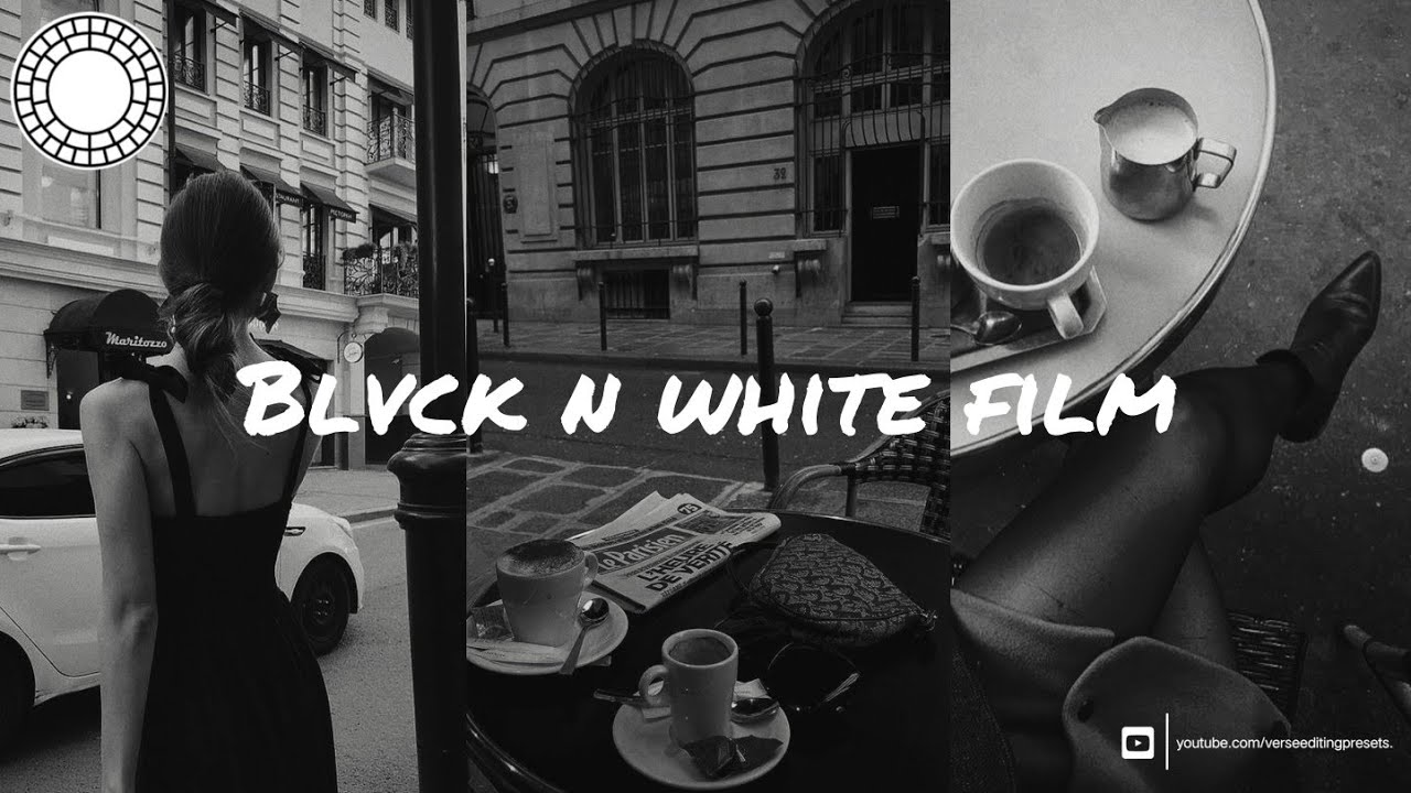How to edit Black and White Filter | vsco tutorial | Verse EditingPresets