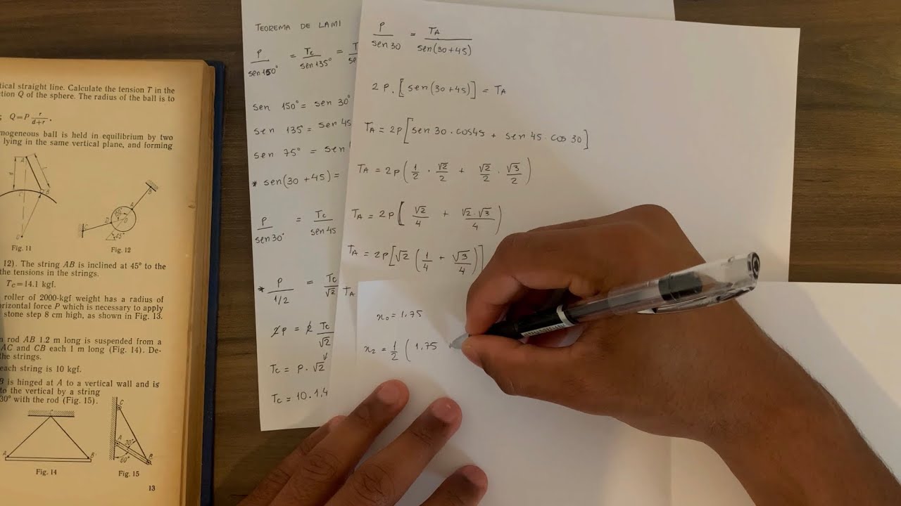Como Um Aluno Soviético Resolvia Problemas de Física Apenas Com Régua e Caneta
