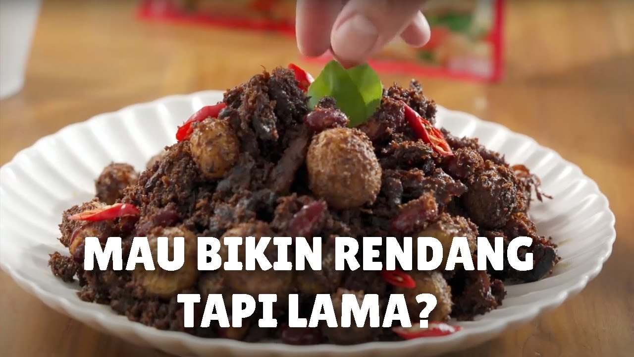 GAMPANG BANGET bikin rendang yang lezat, simple, dan cepat