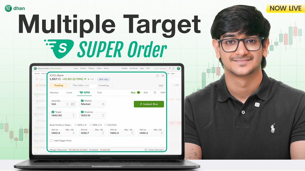 Introducing Multiple Target Super Order | Set Multiple Targets in One Trade