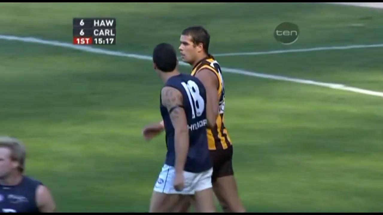 2009 round 6 hawthorn vs carlton ABC