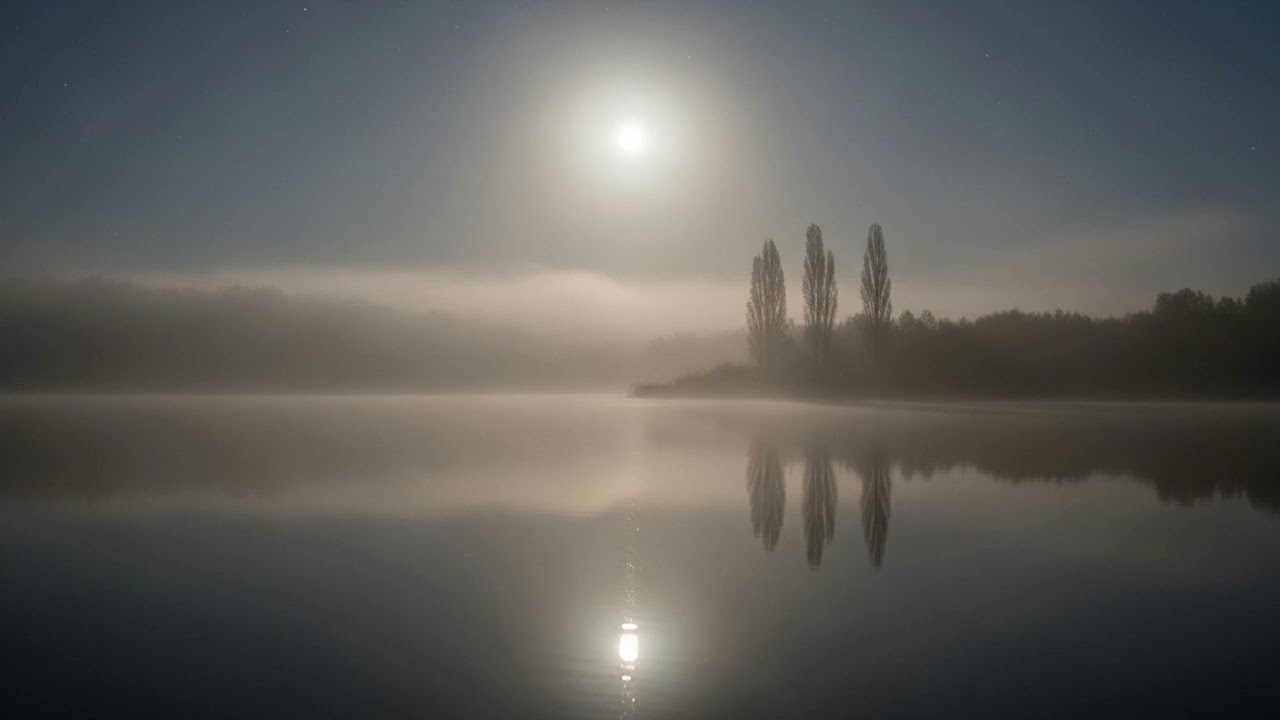 Peaceful Night Lake Ambience 🌌 Deep Calm