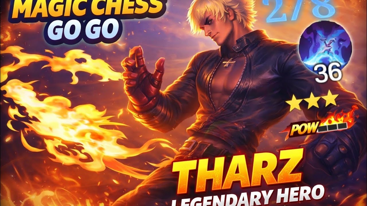 Неудержимый Тарц! Легендарный герой в игре | Magic Chess Go Go #lyliagaming